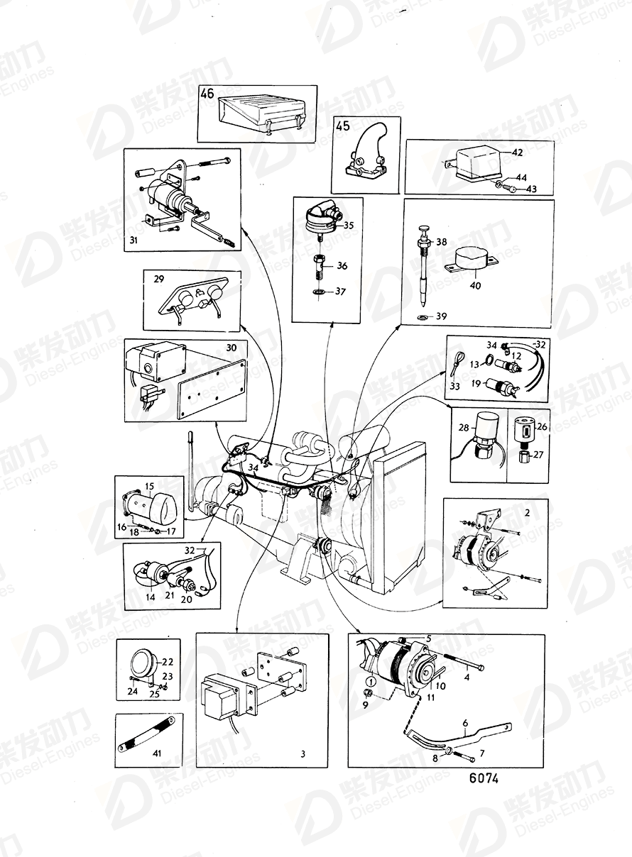 volvo penta Lock nut 950385 Drawing volvo penta Lock nut 950385 Drawing